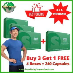 Santé Barley Capsule 3+1 Promo