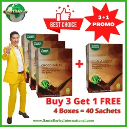Santé Choco Barley 3+1 Promo