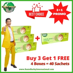 Santé Fusion Coffee 3+1 Promo