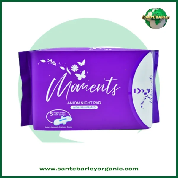 Moments Anion Night Pad with Far Infrared designed for overnight comfort and protection with an anion strip and far infrared technology.