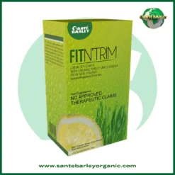 Sante Barley Fit 'n Trim wellness beverage made with premium ingredients for everyday nutrition.