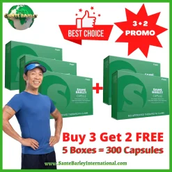 Santé Barley Capsule 3+2 Promo