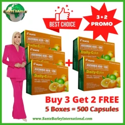 Santé Daily C plus Zinc 3+2 Promo