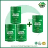 Sante Barley Powder With Stevia Canister Buy 3 Get 1 FREE promotional package made with 100% Certified Organic Barley Grass from New Zealand.
