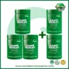 Sante Barley Powder Without Stevia Canister Buy 3 Get 2 FREE promotional package featuring 100% Certified Organic Barley Grass from New Zealand.