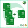 Sante Barley Powder With Stevia 10 Sachets Buy 3 Get 1 FREE promotional package made with 100% Certified Organic Barley Grass from New Zealand.