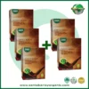 Sante Choco Barley Buy 3 Get 2 FREE promotional package featuring premium chocolate drink with Certified Organic Barley Grass from New Zealand.
